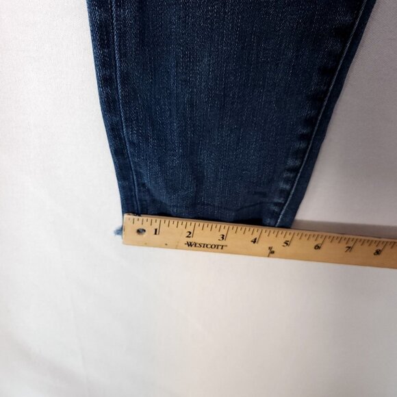 Pilcro & The Letterpress Jeans Women's 28 Script Skinny Frayed Hem - Picture 12 of 15